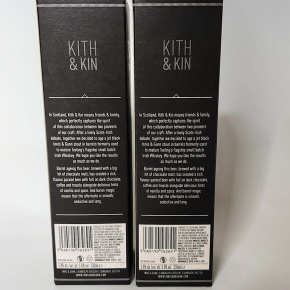 Teeling Innis & Gunn Stout Cask Limited Edition Oak Aged Beer Boxes x 2 - Picture 2 of 7